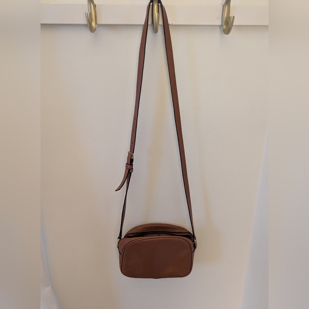 J.Crew Brown Devon Camera Bag